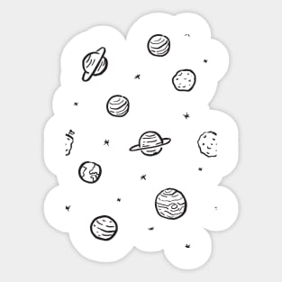 Planets Sticker